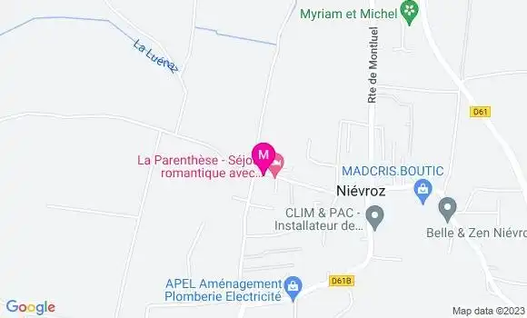 Localisation Restaurant  Les Fourneaux de Marie