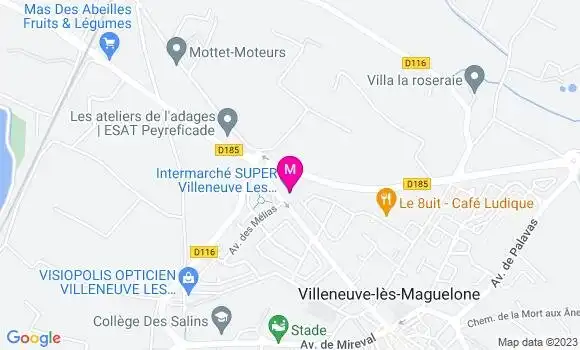 Localisation Crêperie Le Nat