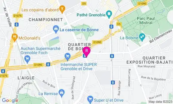 Localisation Restaurant  Casablanca Sud