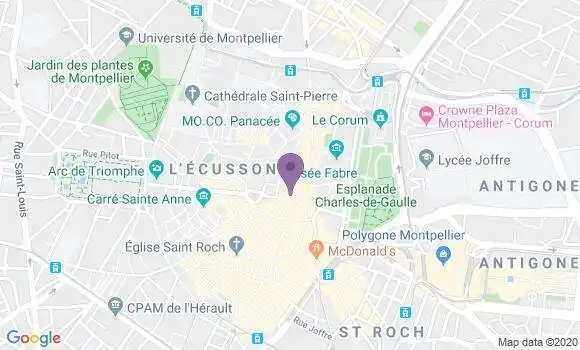 Localisation Restaurant  La Diligence