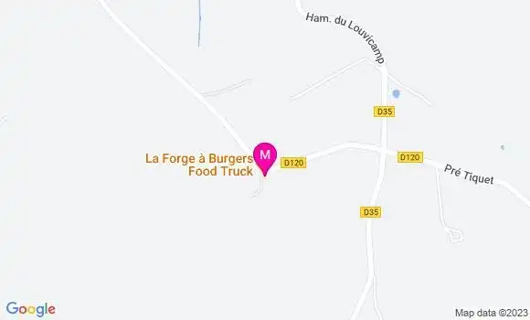 Localisation Food Truck La Forge à Burgers