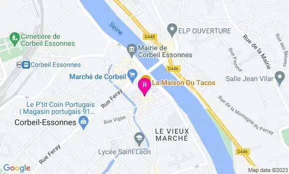 Localisation Restaurant  La Fabrique