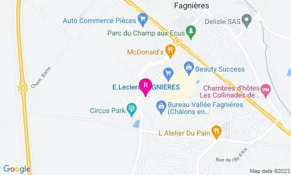 Localisation Pizzeria Le Kiosque