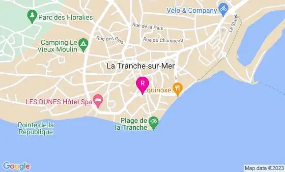 Localisation Restaurant  La Maison du Burger