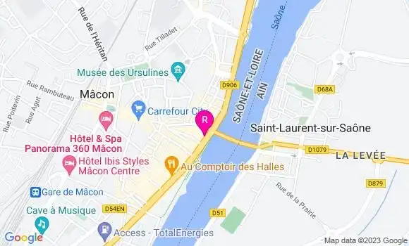Localisation Restaurant  Rapido Pizza