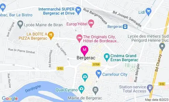 Localisation Restaurant  Le Rôtisseur de Notre Dame