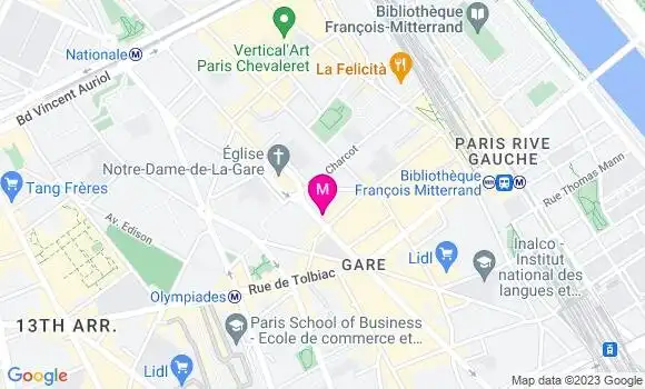 Localisation Pizzeria L