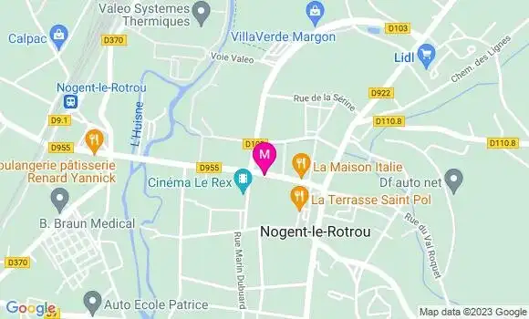 Localisation Restaurant Couscous Le Jasmin