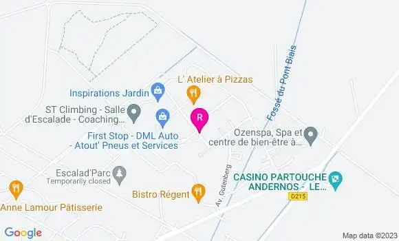 Localisation Pizzeria Pizz