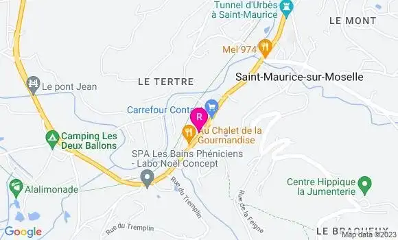 Localisation Restaurant Bar Le Calice
