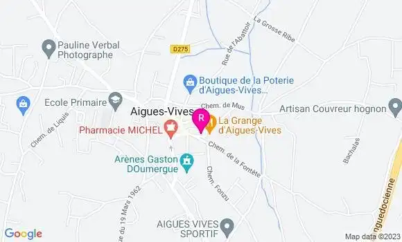 Localisation Restaurant  A l