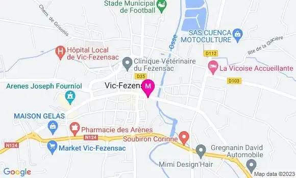 Localisation Restaurant  Bon Papa