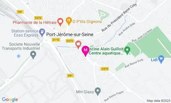 Localisation Pizzeria Chez Gusto
