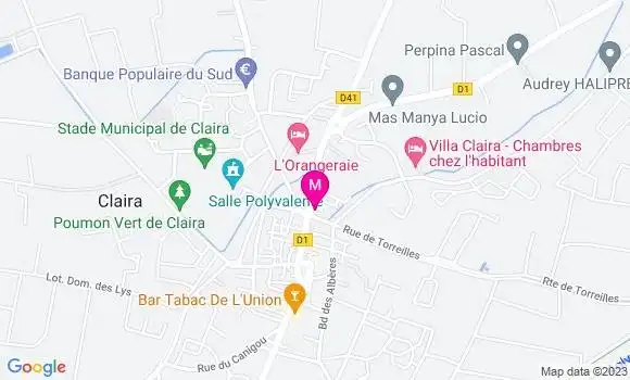Localisation Pizzeria Pizza Bonici