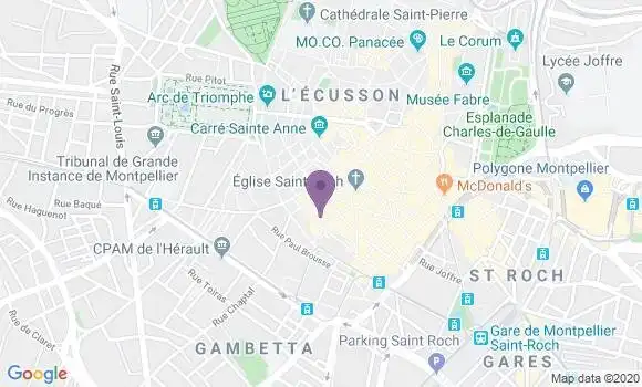 Localisation Restaurant  L