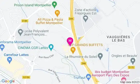 Localisation Restaurant  Mididix