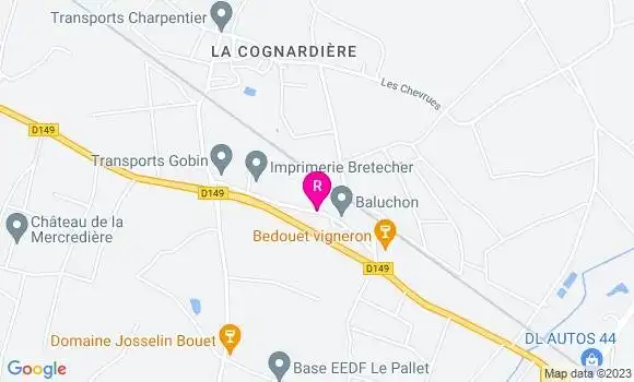 Localisation Restaurant  Le Resto