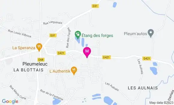 Localisation Restaurant  L
