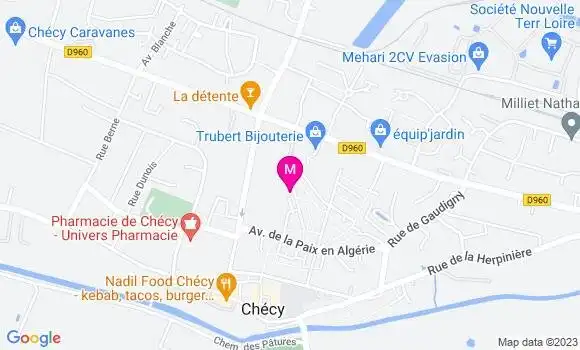 Localisation Food Truck La Pause Gourmande d