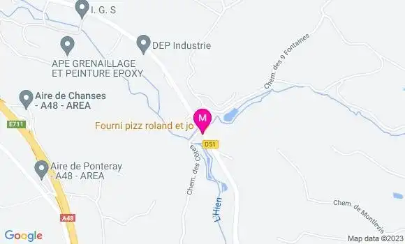 Localisation Restaurant  Fourni Pizz