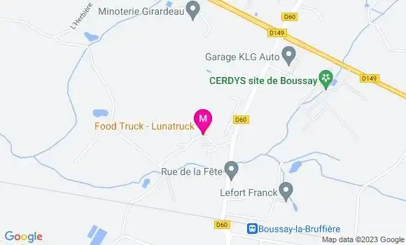 Localisation Fast Food Lunatruck