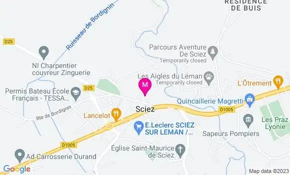 Localisation La Pizzeria des Producteurs
