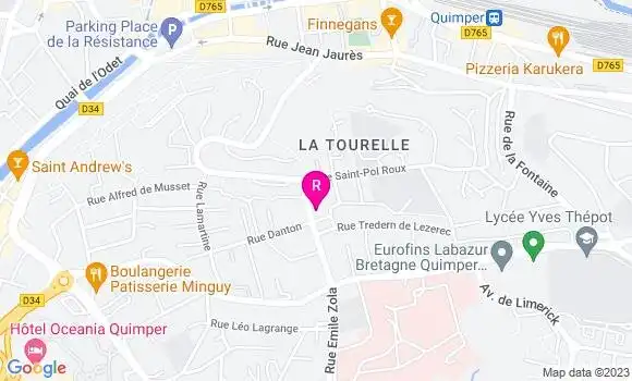 Localisation Restaurant  Spuntino