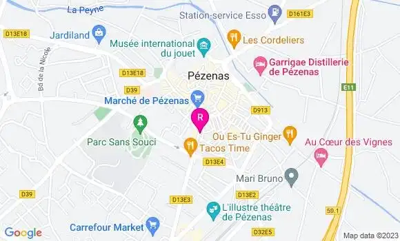 Localisation Restaurant  Petit Paul