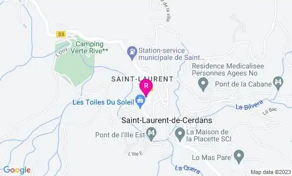 Localisation Restaurant  Le Fournil Laurentin