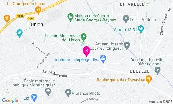 Localisation Restaurant Bio Coule Ma Poule