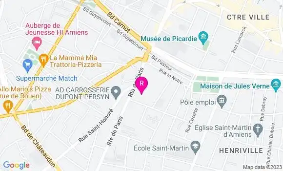 Localisation Restaurant  Sprint Pizza