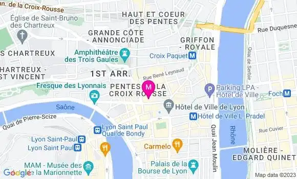 Localisation Restaurant  L