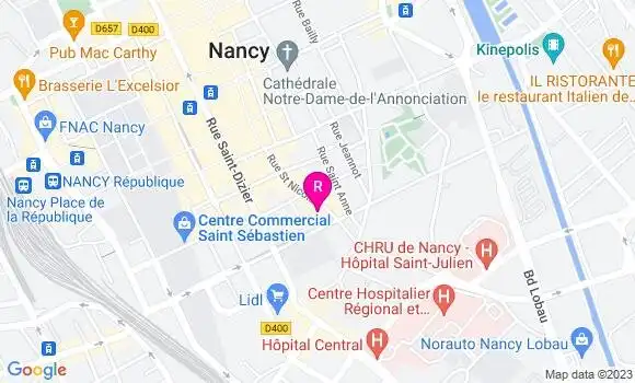 Localisation Restaurant  L