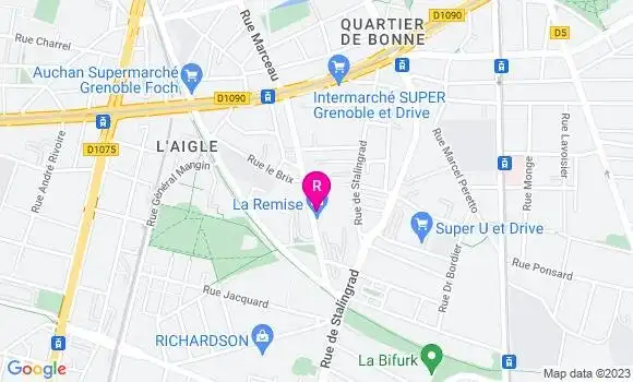Localisation Pizzeria Chrono Pizza