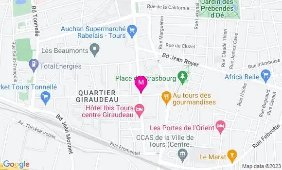Localisation Restaurant  Pat