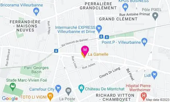 Localisation Montchat Sushi