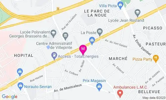 Localisation Restaurant  L