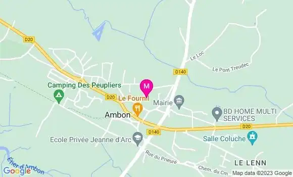 Localisation Restaurant  La Toquée