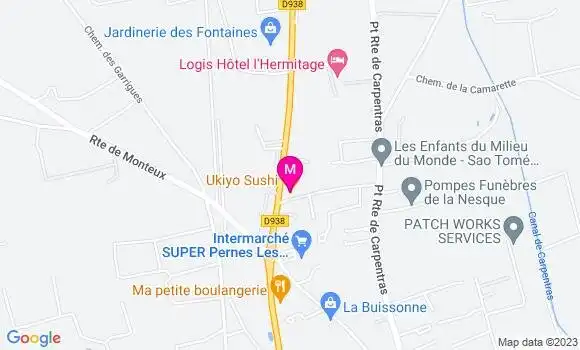 Localisation Ukiyo Sushi