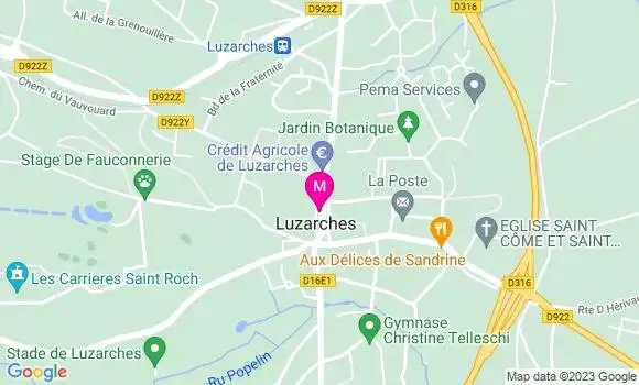 Localisation Pizzeria Di Roma