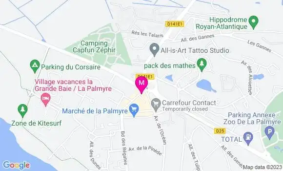 Localisation Restaurant Bar La Coquille