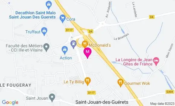 Localisation Restaurant  O