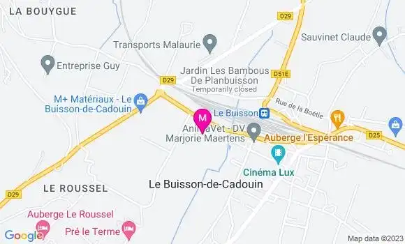 Localisation Restaurant  La Pause Gourmande