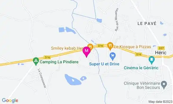 Localisation Restaurant  L