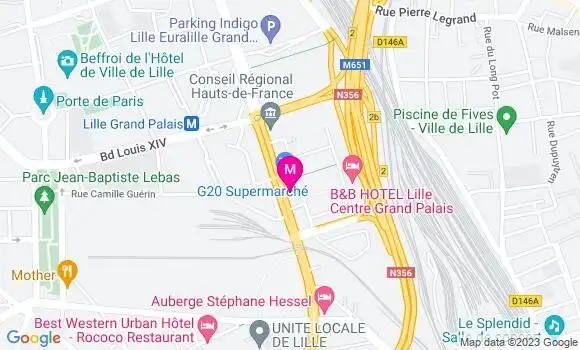 Localisation Restaurant  O