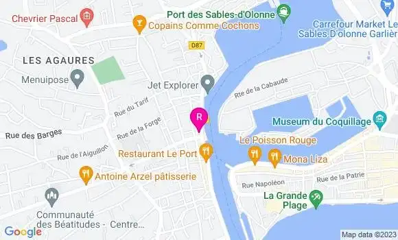 Localisation Restaurant  Sucre Glace