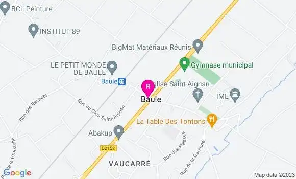 Localisation Restaurant  Regabol