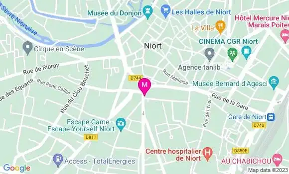 Localisation Restaurant Africain Les Délices de Chez Nous