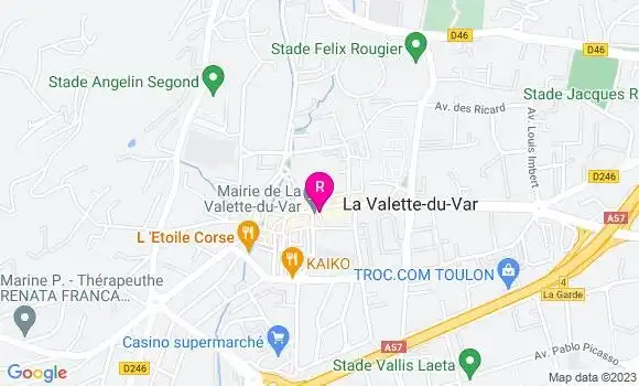 Localisation Restaurant  Blanche Traiteur