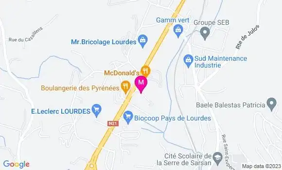 Localisation Restaurant  Mr Vagabond